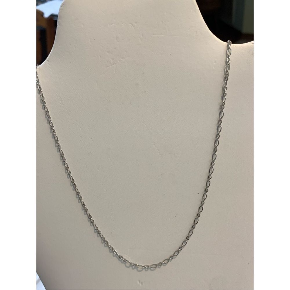 Dainty Silver Oval Chain #classic